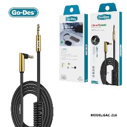 کابل AUX میکروفون دار GO-DES مدل GAC-216