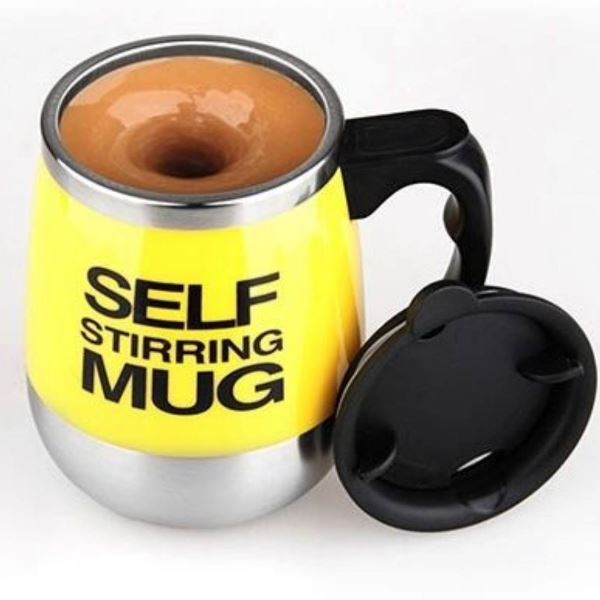 تصویر پیشفرض - ماگ همزن دار استیل Self Stirring mug کد7319